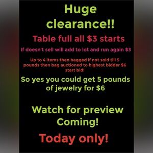 Jewelry auction like to be notified!!!